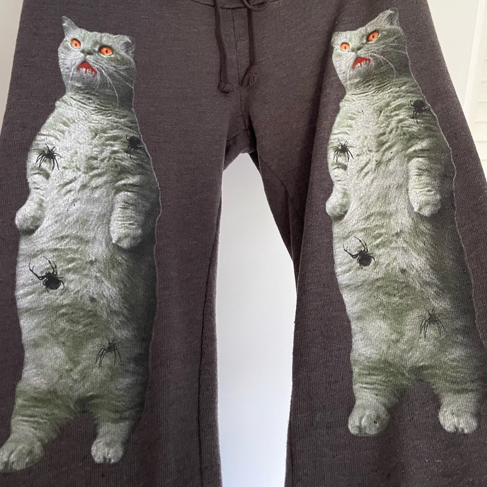 Wildfox Zombie Cat Sweats Pants